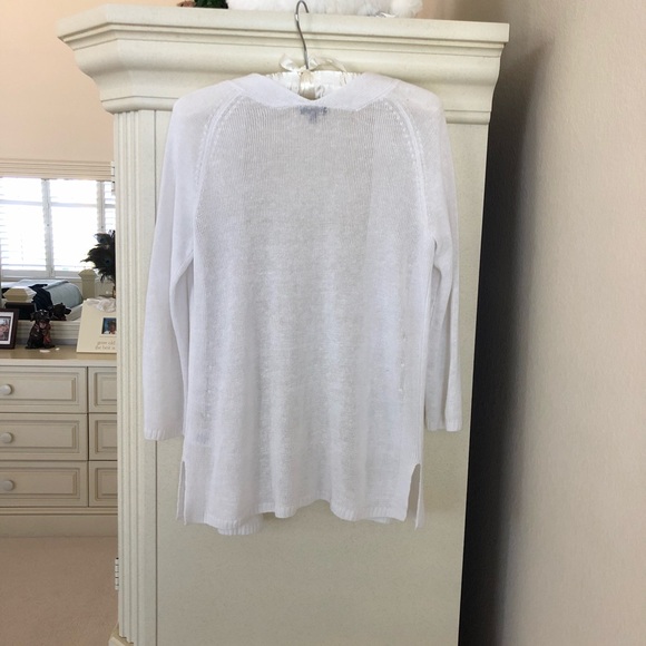 ‼️Reduced price‼️Talbots Linen Flyaway Sweater XS - Picture 2 of 5